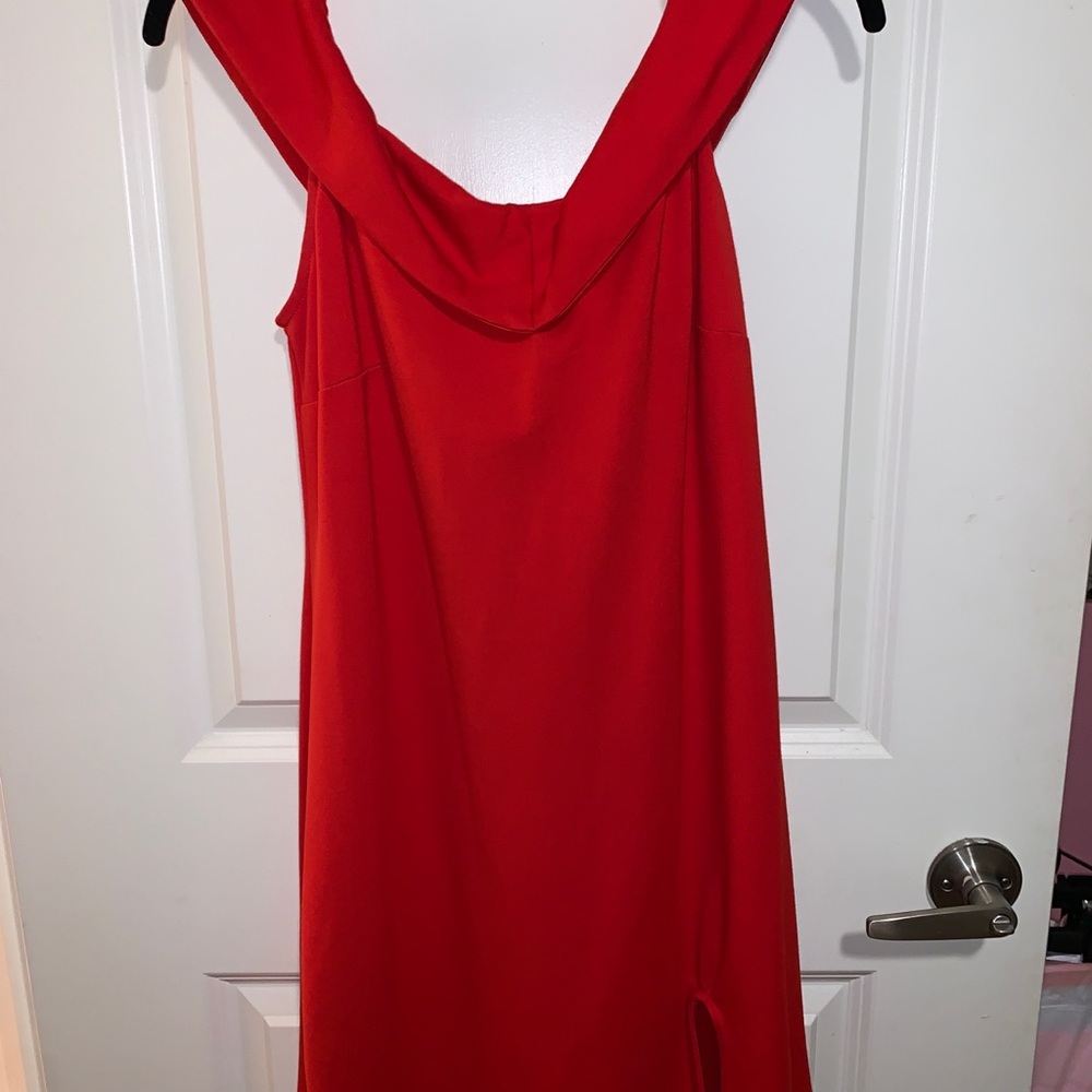 Target Off-Shoulder Cocktail Dress